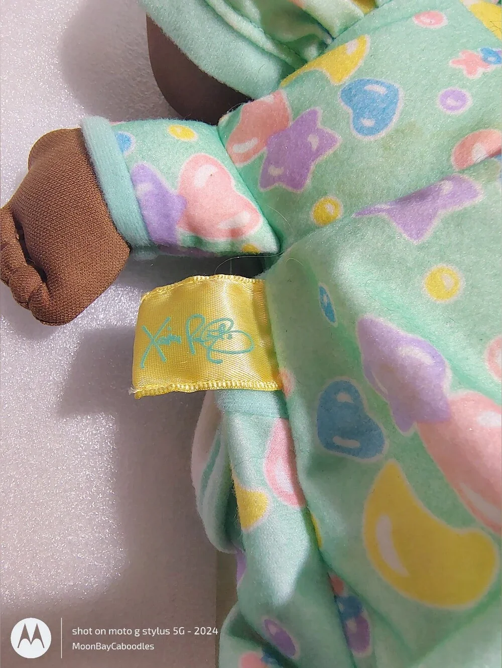 VNTG 1992 Cabbage Patch Kids Love N' Care Baby, Hasbro